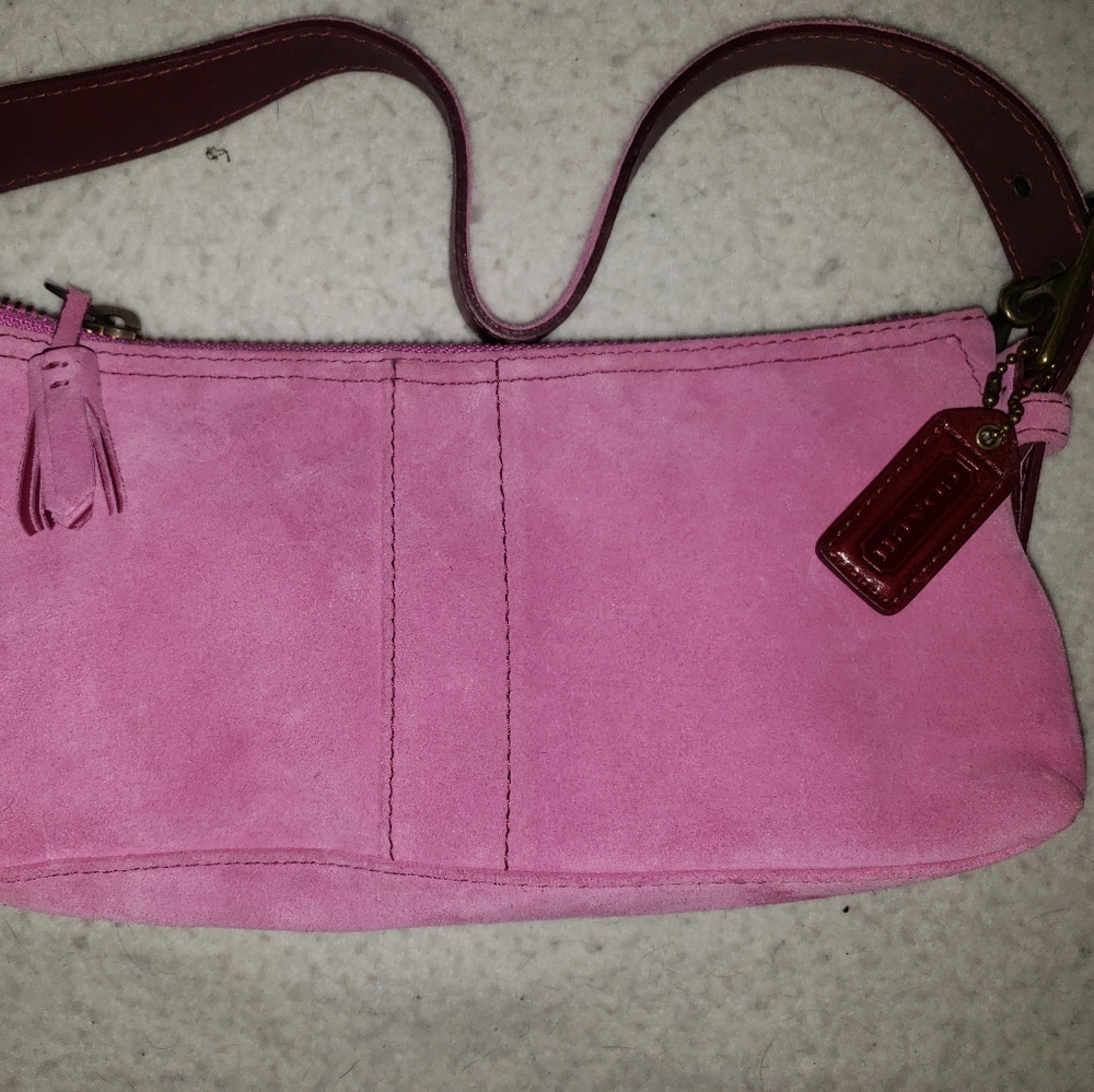 Adorable hot pink Coach